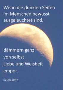 Mond - Vorbereitung auf das Dunkelretreat
